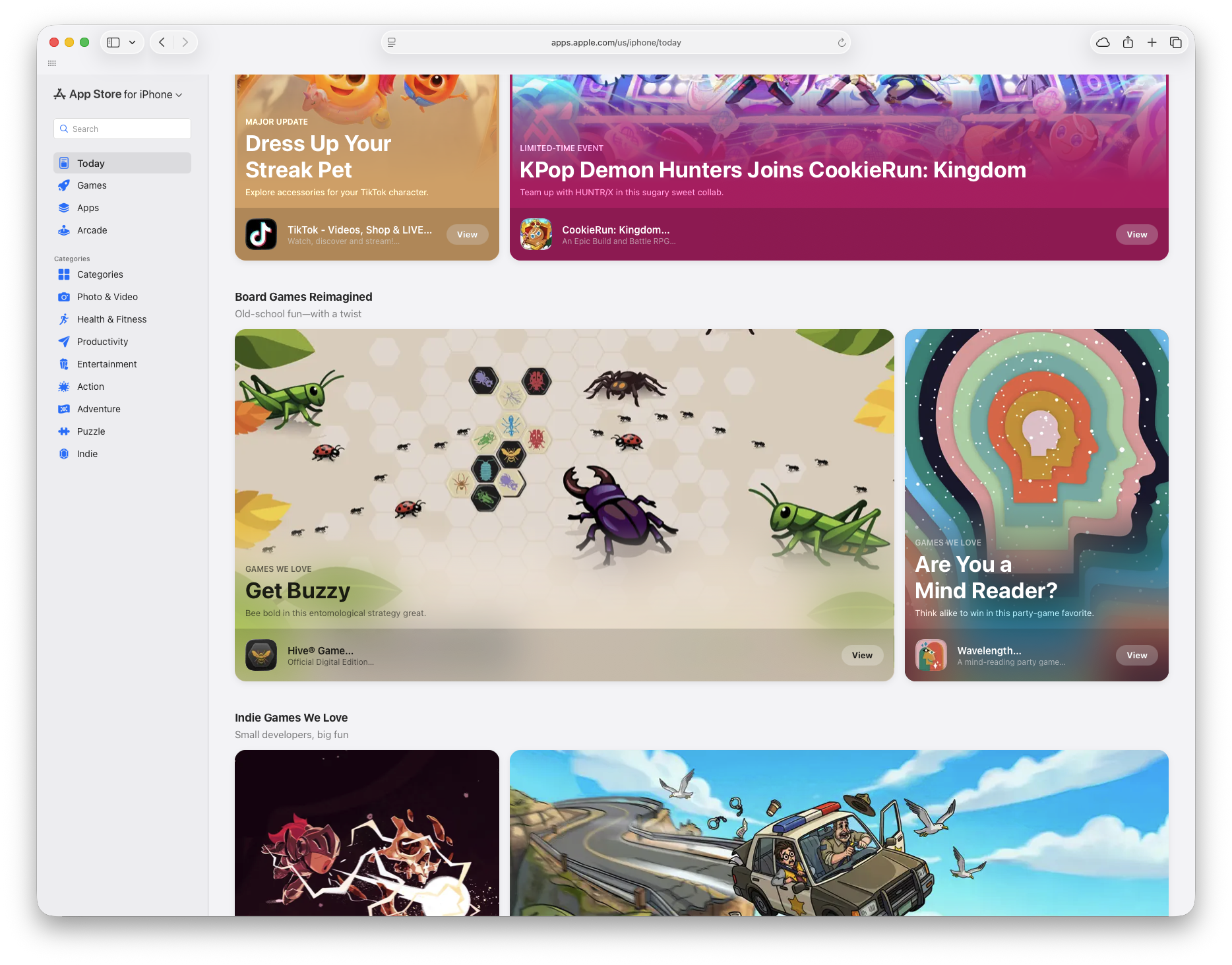 App Store Board Games Reimagined Category
